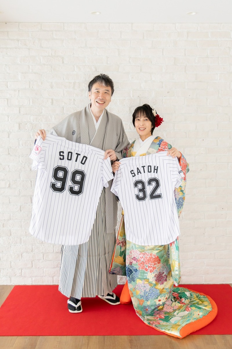 推し選手のユニフォームと