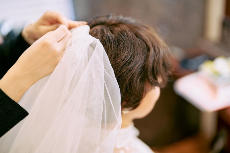 ヘアメイクからしっかり撮影