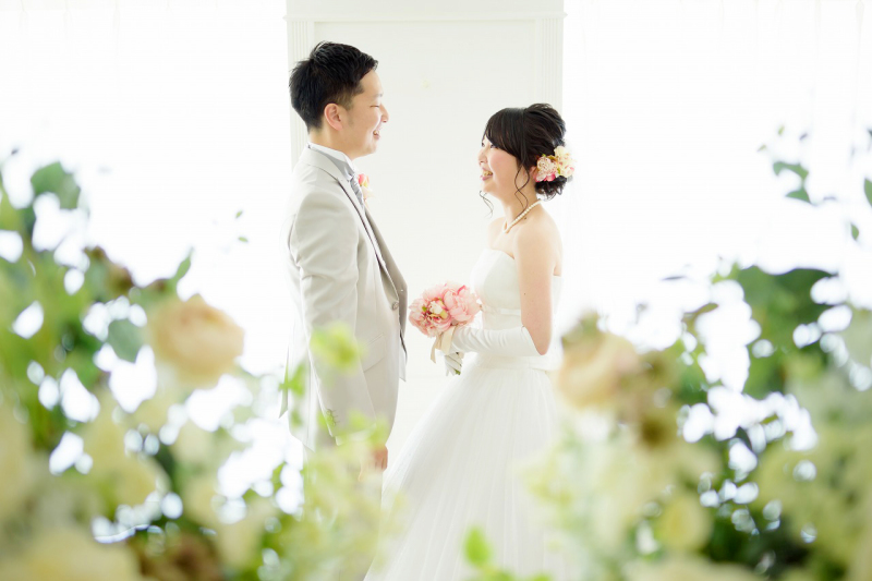 外光のたくさん入るスタジオで！