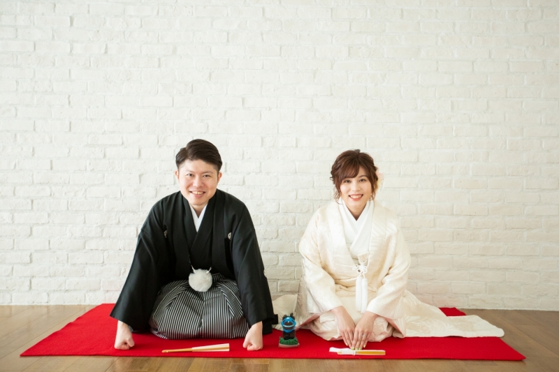 白無垢にチェンジ