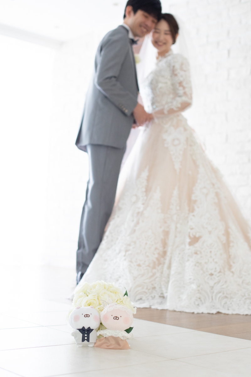 お持ち込みのぬいぐるみと一緒に^^