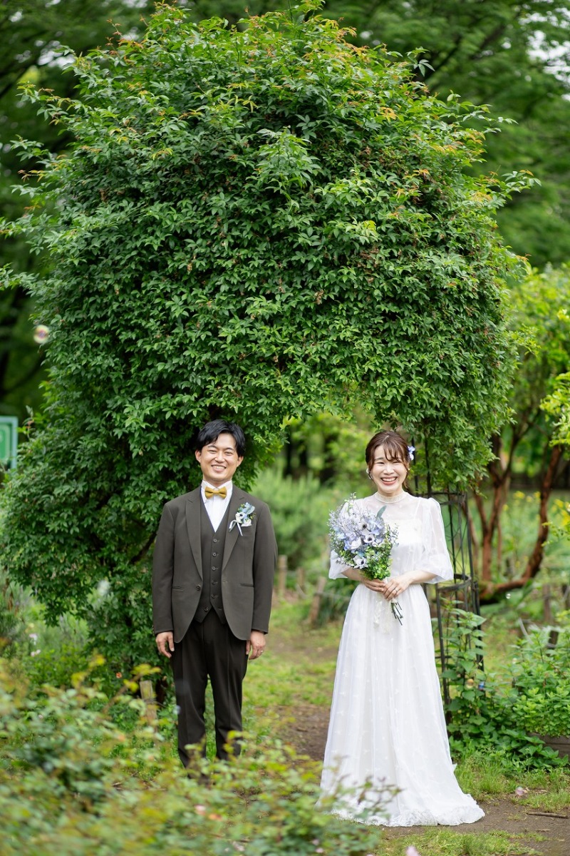 ブーケをチェンジして