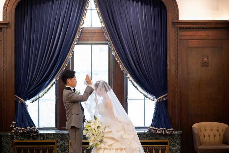 お式のようなワンシーン