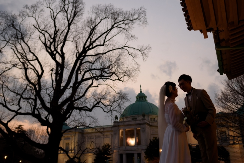 写真だけの結婚式　ecoo（エクー）_夜景で撮影できる