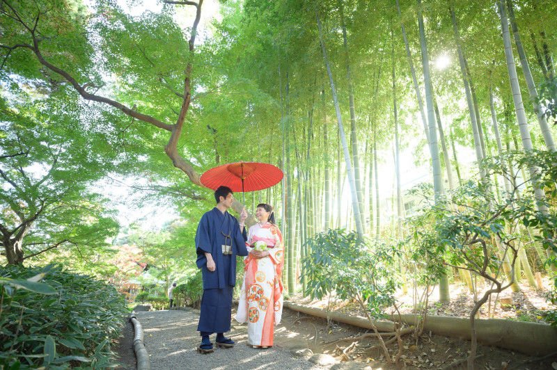 写真だけの結婚式 ecoo(エクー)_庭園で撮影できる