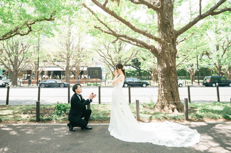 美肌効果を考え抜いたスタジオ★お外撮影もサービス