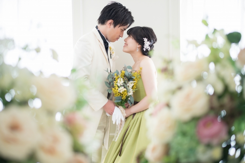 写真だけの結婚式　ecoo（エクー）_スタジオで撮影できる