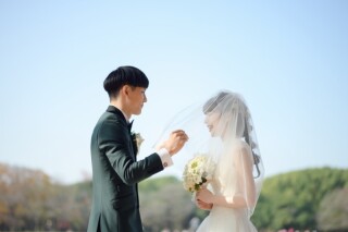 写真だけの結婚式　ecoo（エクー）_紅葉でフォトウエディング