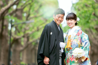 初々しいお二人の瑞々しい表情をしっかりとらえて。とにかくヒロは色がすてき！