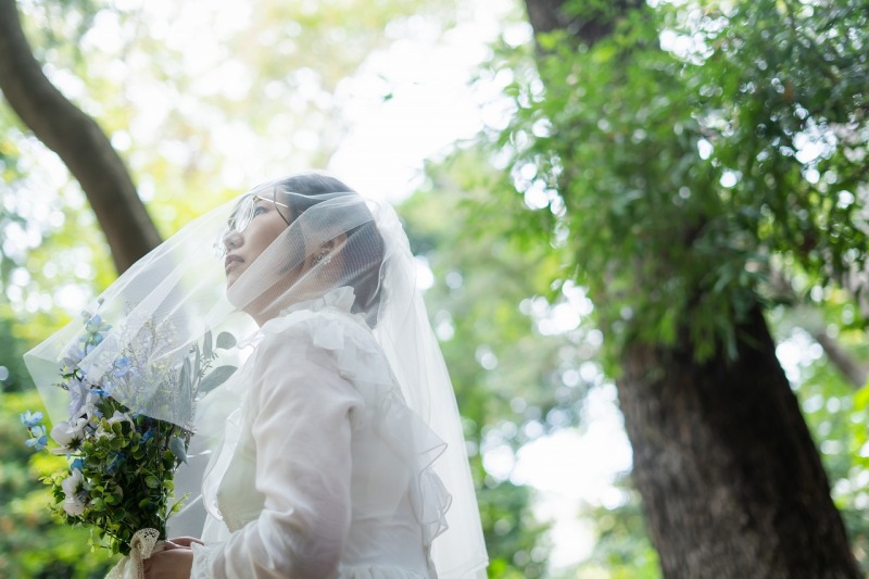 絵葉書のような一枚を