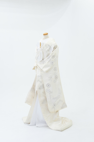 白無垢 シルバー刺繍