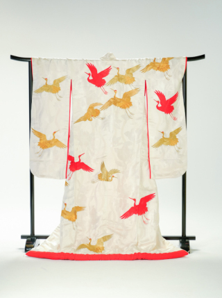 1255 白無垢鶴赤金