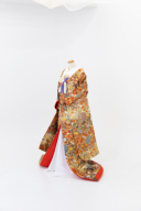 150 ゴールド 鳳凰 小花