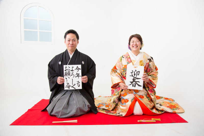 お年賀状に・・・