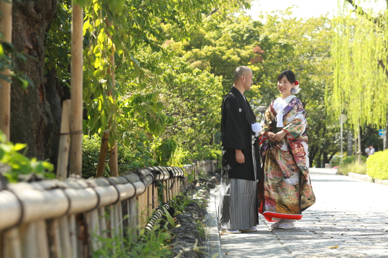 【京都で人気の観光スポットでロケーション撮影】