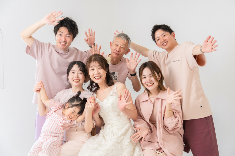 記念にみんなで！