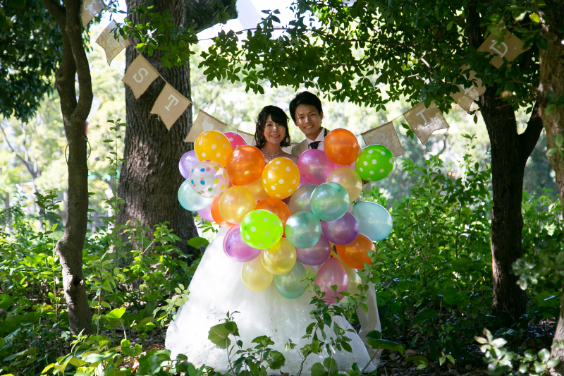 風船いっぱい!