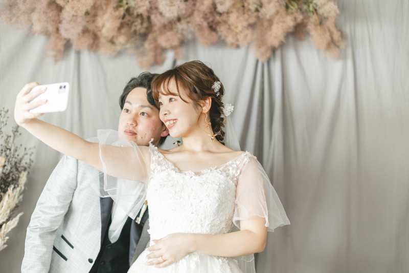 携帯でも自撮り!