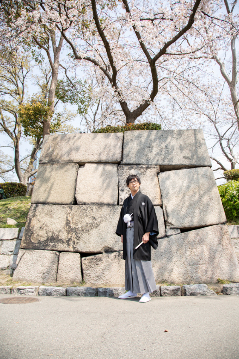 新郎さんお一人のショット