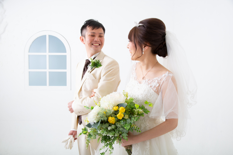 見つめ合うふたり