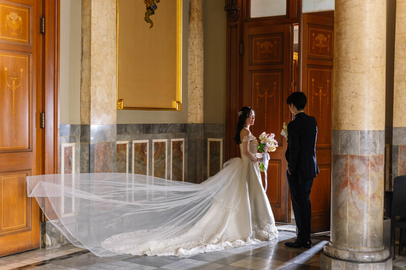 歴史ある空間の中で