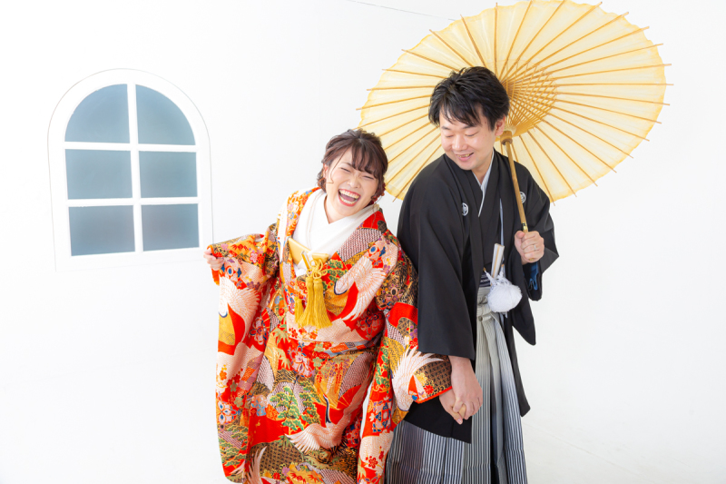 和装にチェンジ