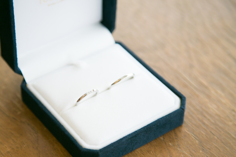 お二人の思い出のアイテムも。