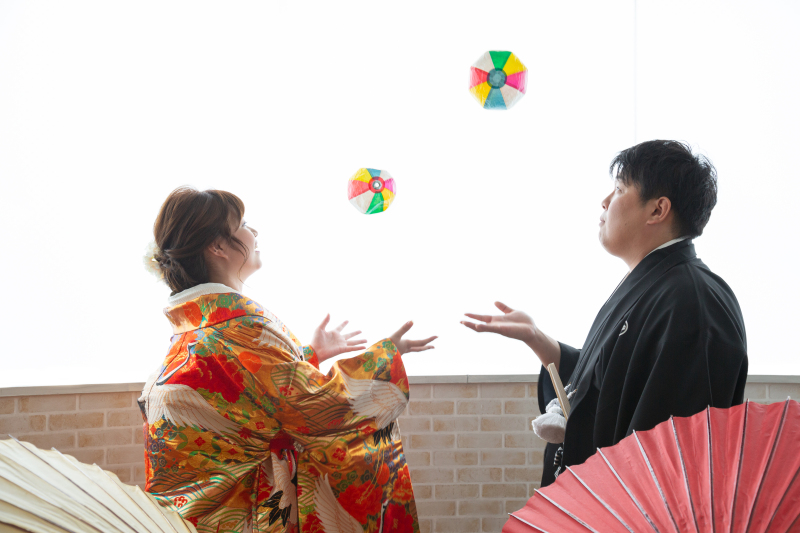 小物で遊んで♪