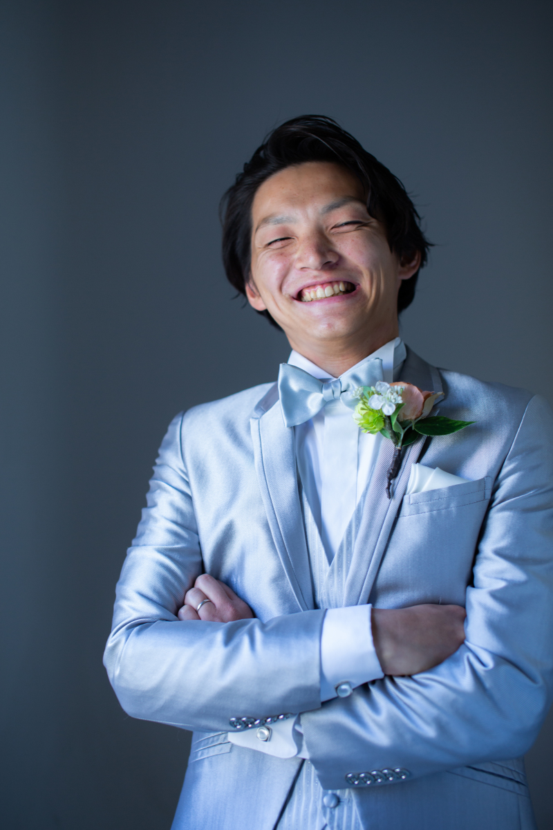 新郎さんのソロショット!