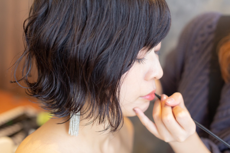 新婦様からお支度を開始致します