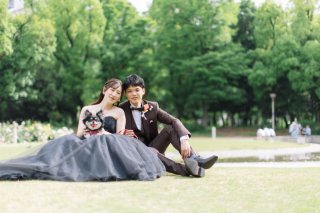 愛犬とスタジオ & ロケ撮影