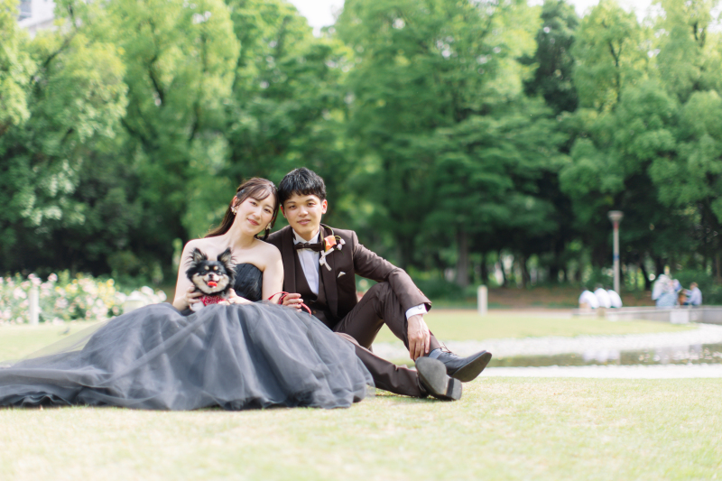 愛犬とスタジオ & ロケ撮影