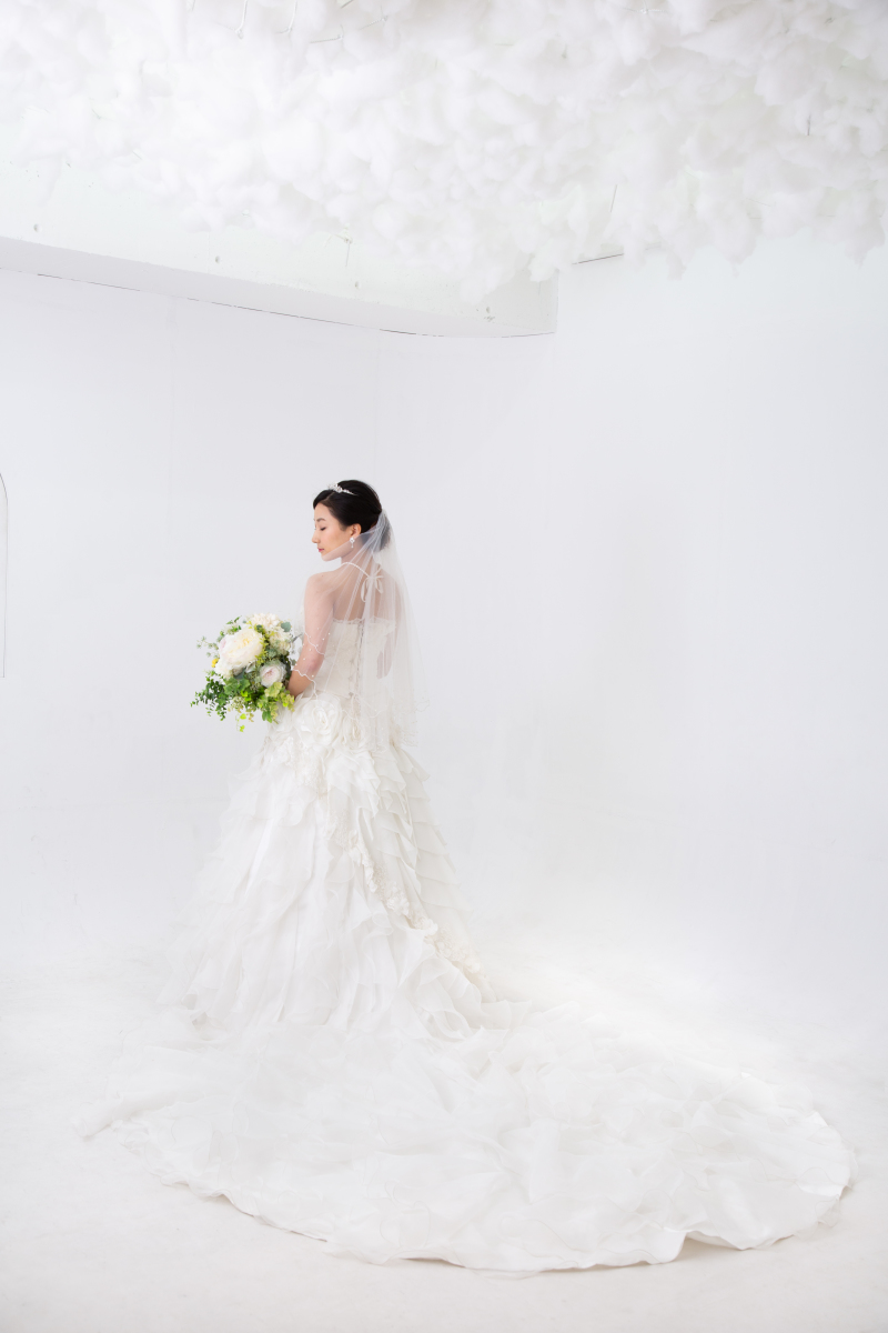 バックスタイルも可愛く♪