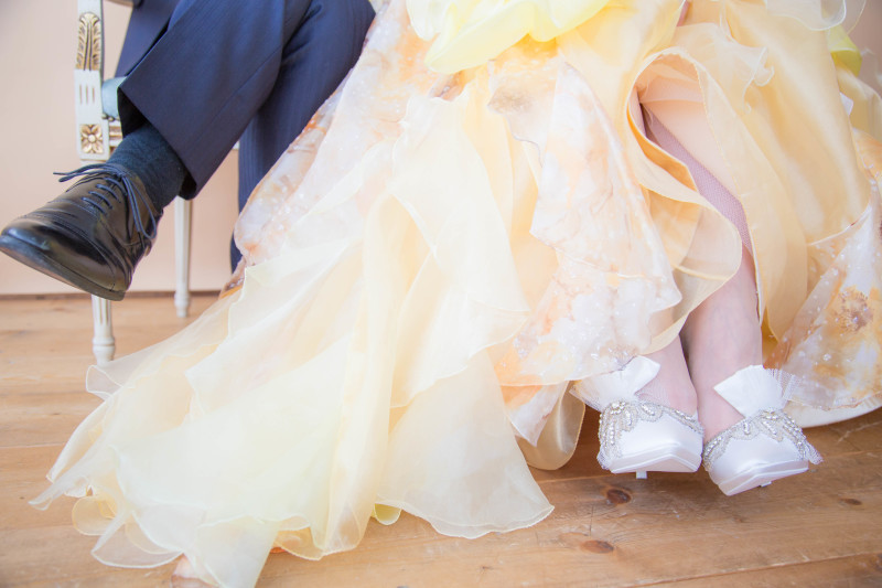 たまには足元のカットも