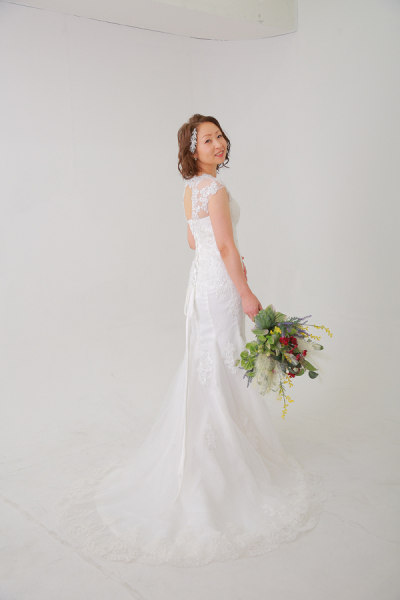 お持ち込みのドレス♪