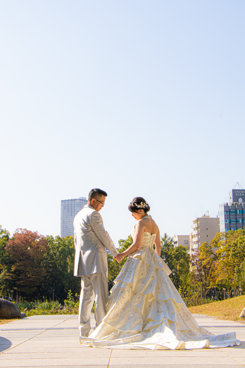 都会のど真ん中に2人きり♪