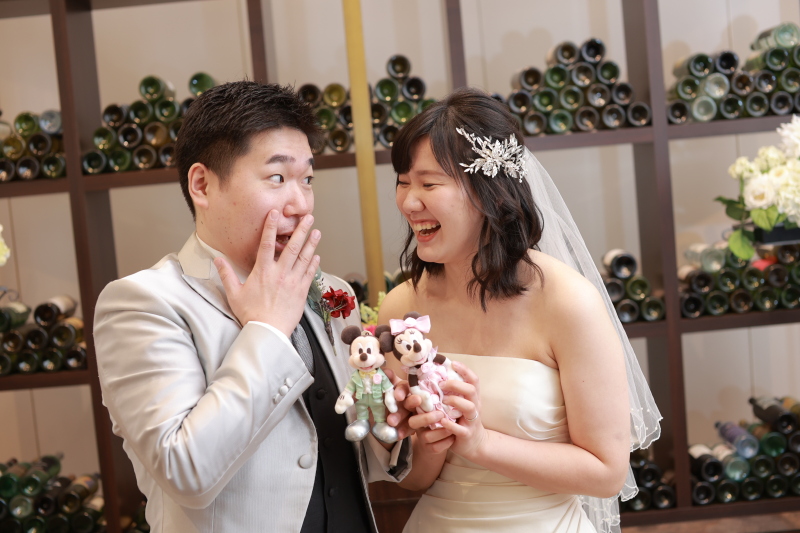 ぬいぐるみと一緒に