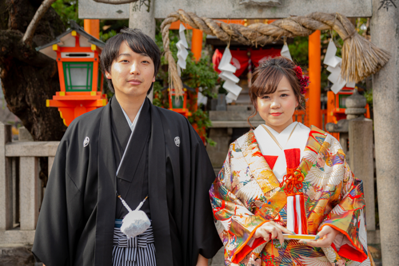 お着物がよくお似合いです。