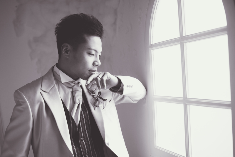 かっこいい新郎さん