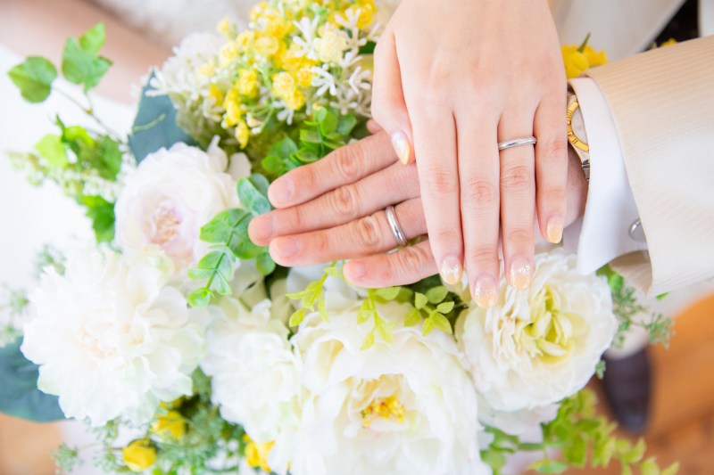 ブーケと指輪♪