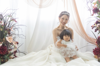 お子様とソロウェディング