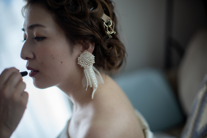 お支度ショット