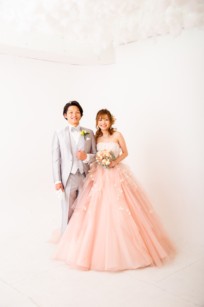 撮影開始は緊張気味?