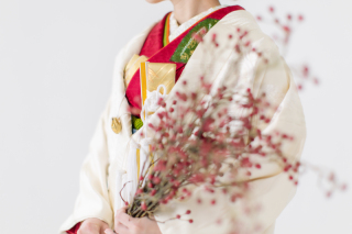 思い出の振袖と