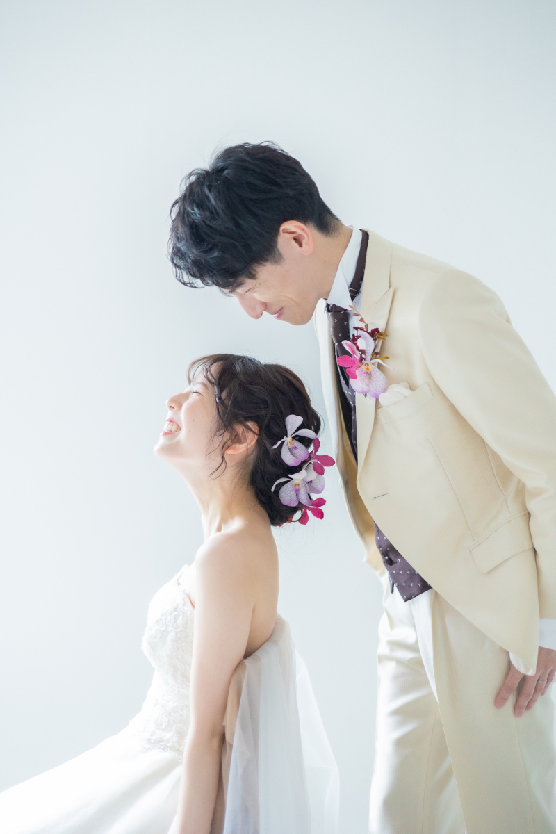 生花 × フォトウェディング