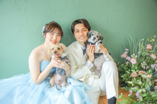 ペットと一緒に