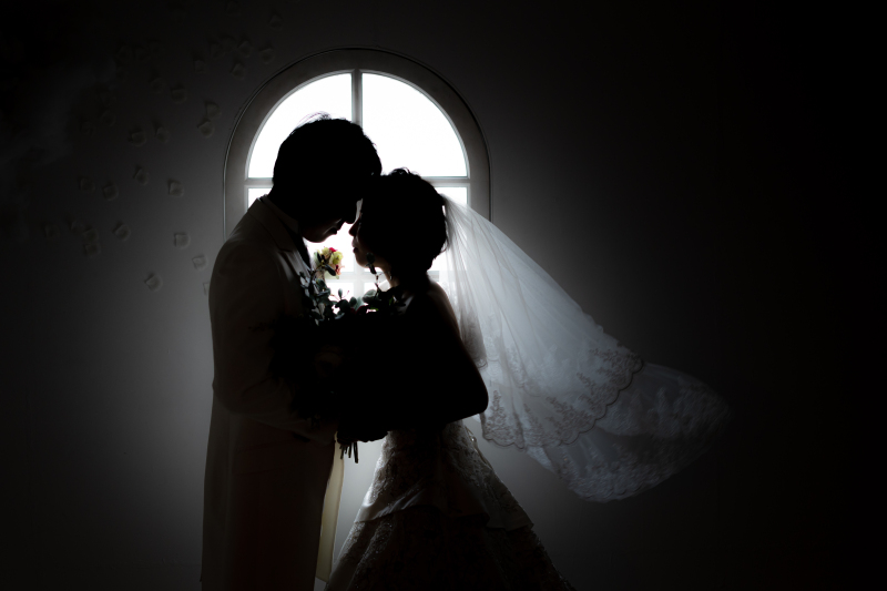 ベールを使って