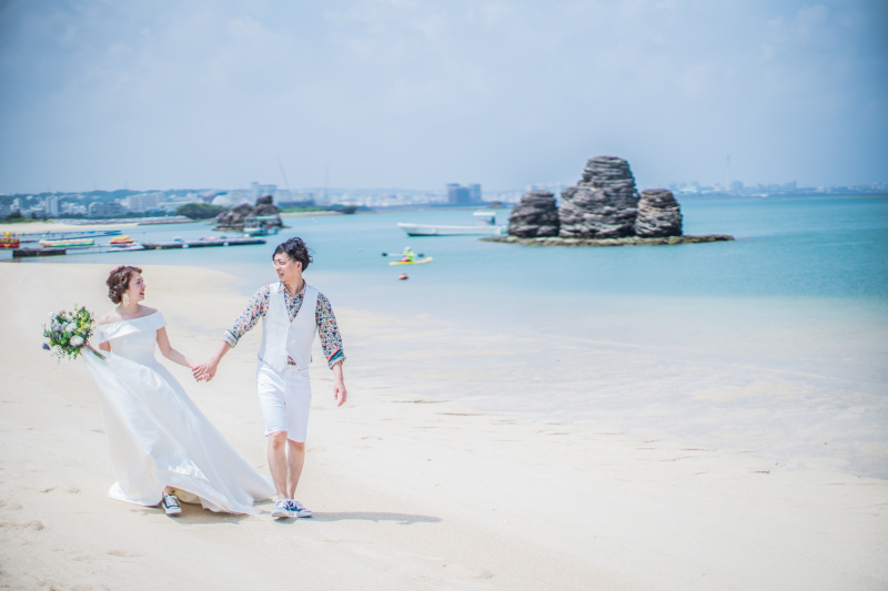 旅するフォトスタジオ♪沖縄フォトウェディング