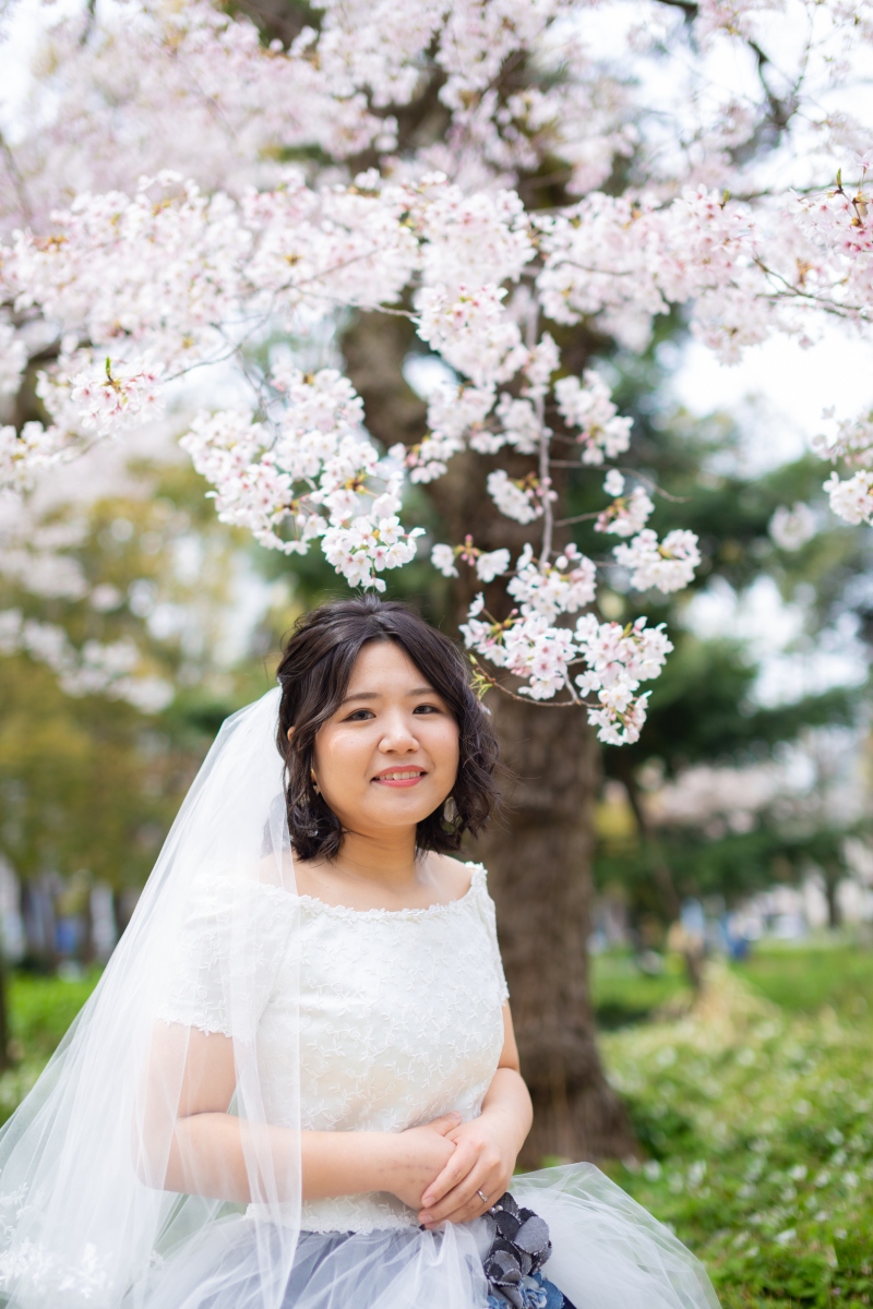 お次は新婦様!
