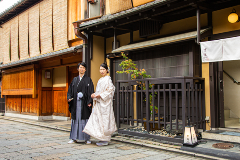 京都の街並みを楽しめます。